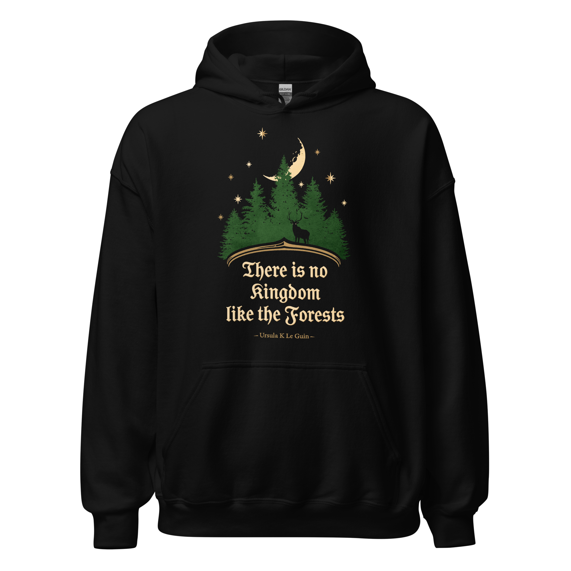 Ursula K Le Guin Forest Kingdom t-pullover hoodie