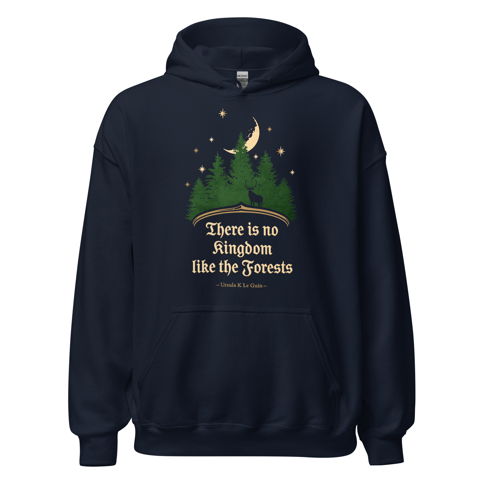 Ursula K Le Guin Forest Kingdom t-pullover hoodie