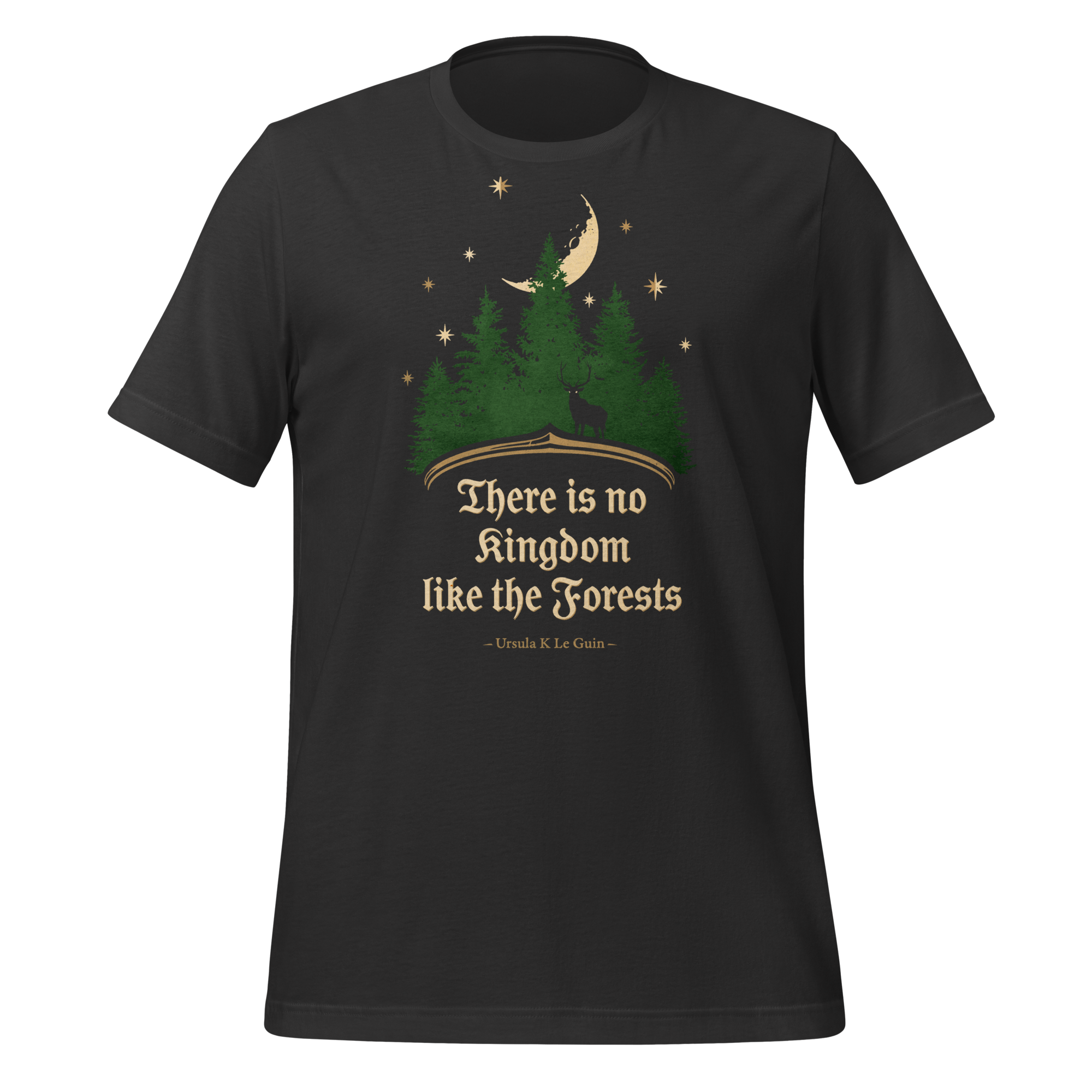 Ursula K Le Guin Forest Kingdom t-shirt