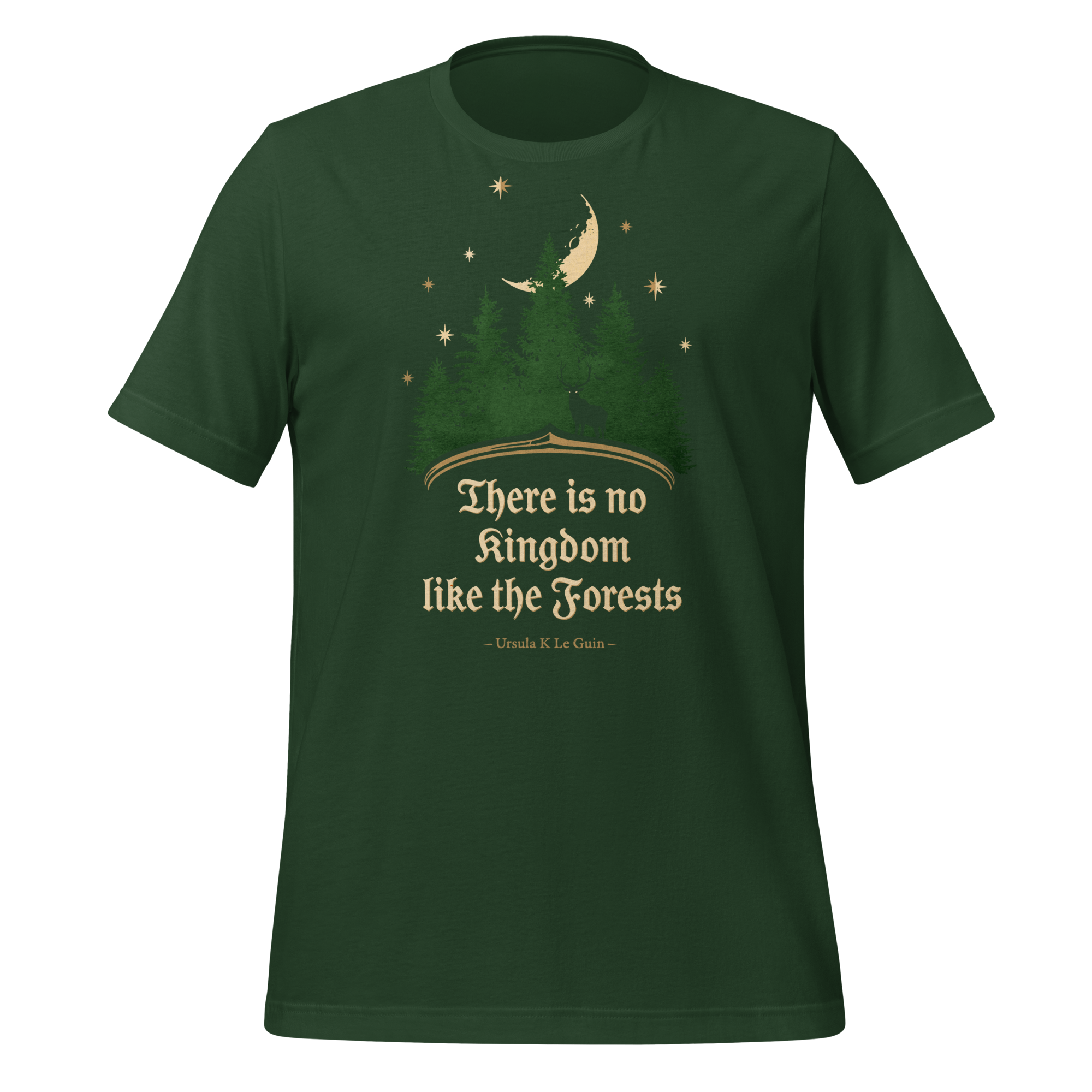 Ursula K Le Guin Forest Kingdom t-shirt