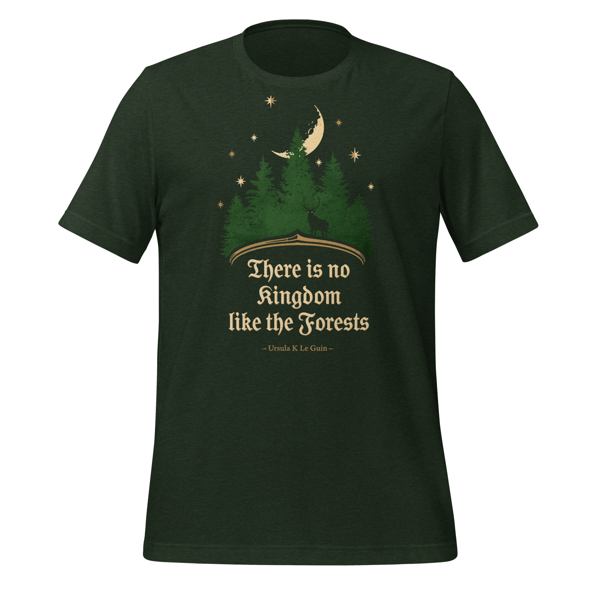 Ursula K Le Guin Forest Kingdom t-shirt