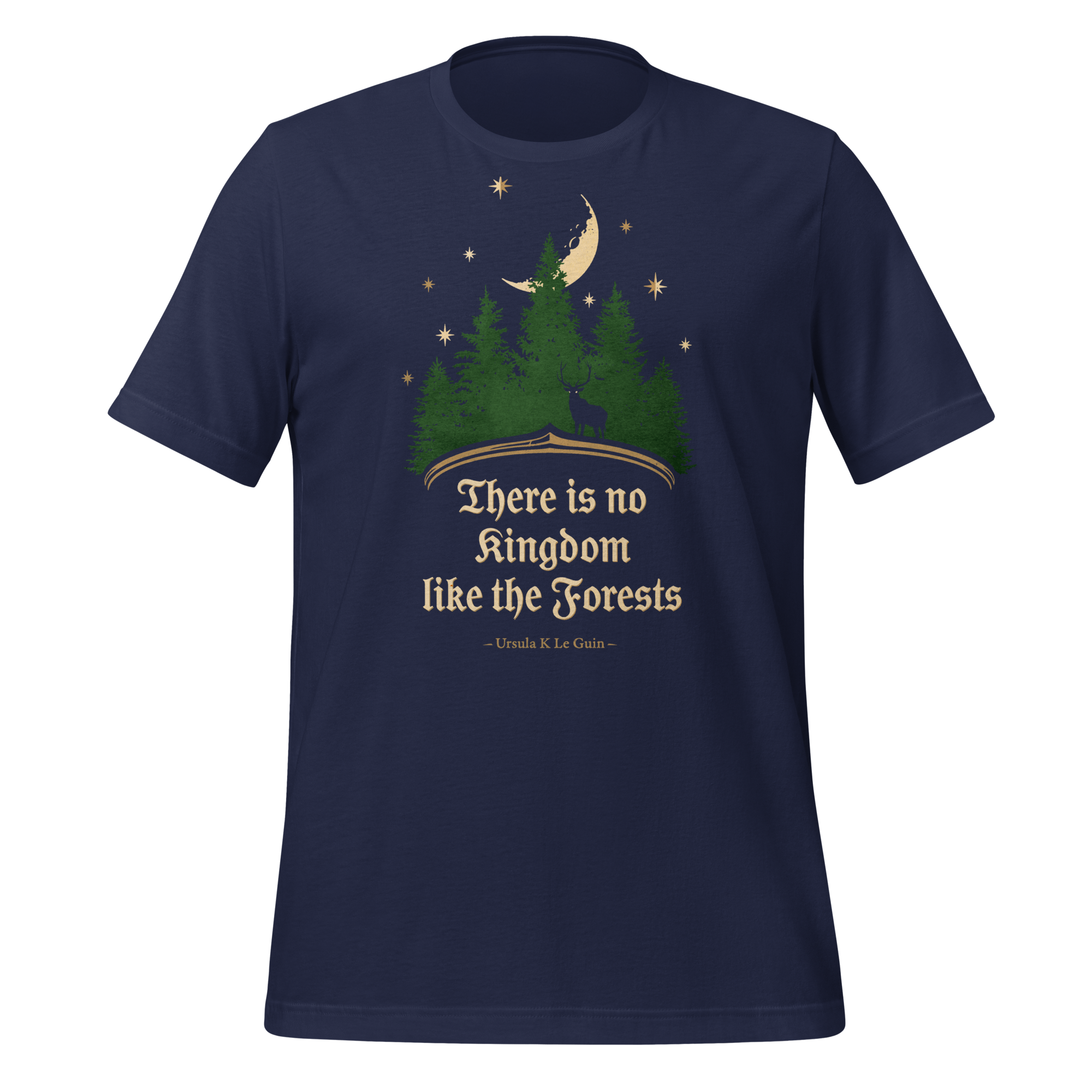 Ursula K Le Guin Forest Kingdom t-shirt