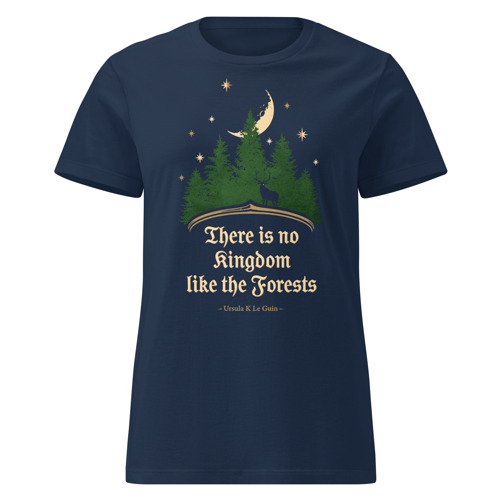 Ursula K Le Guin Forest Kingdom t-shirt